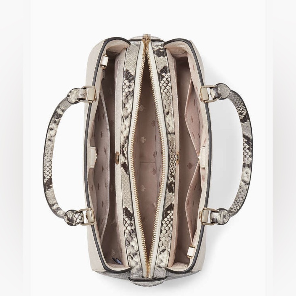 Leila Medium Triple Compartment Satchel - Picture 4 of 8